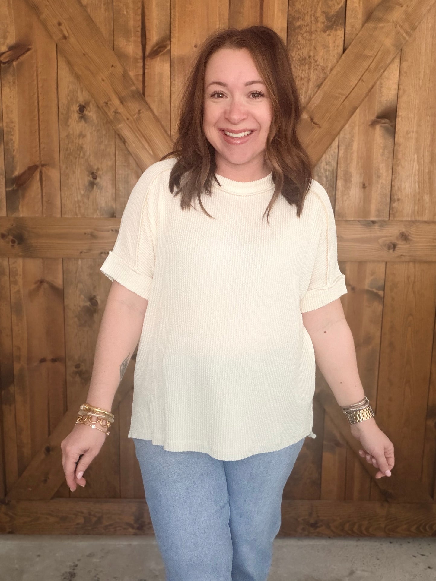 Must Have Basic Top - Cream