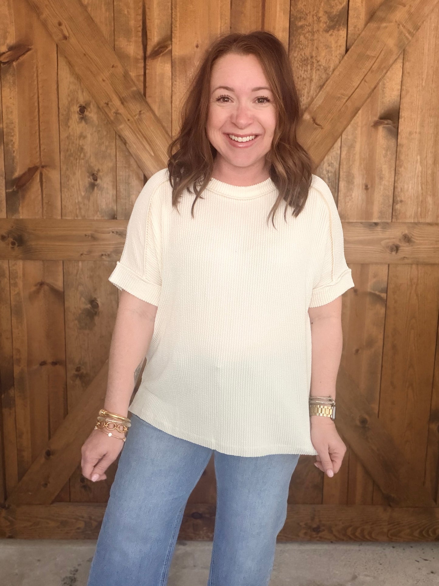 Must Have Basic Top - Cream