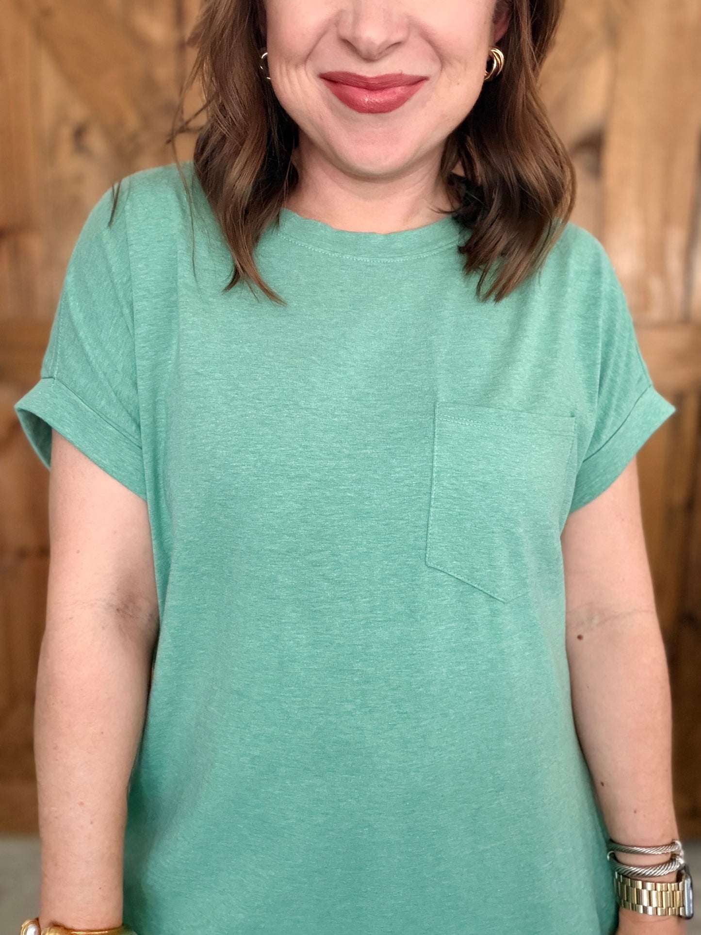 Everyday Midi Dress - Green