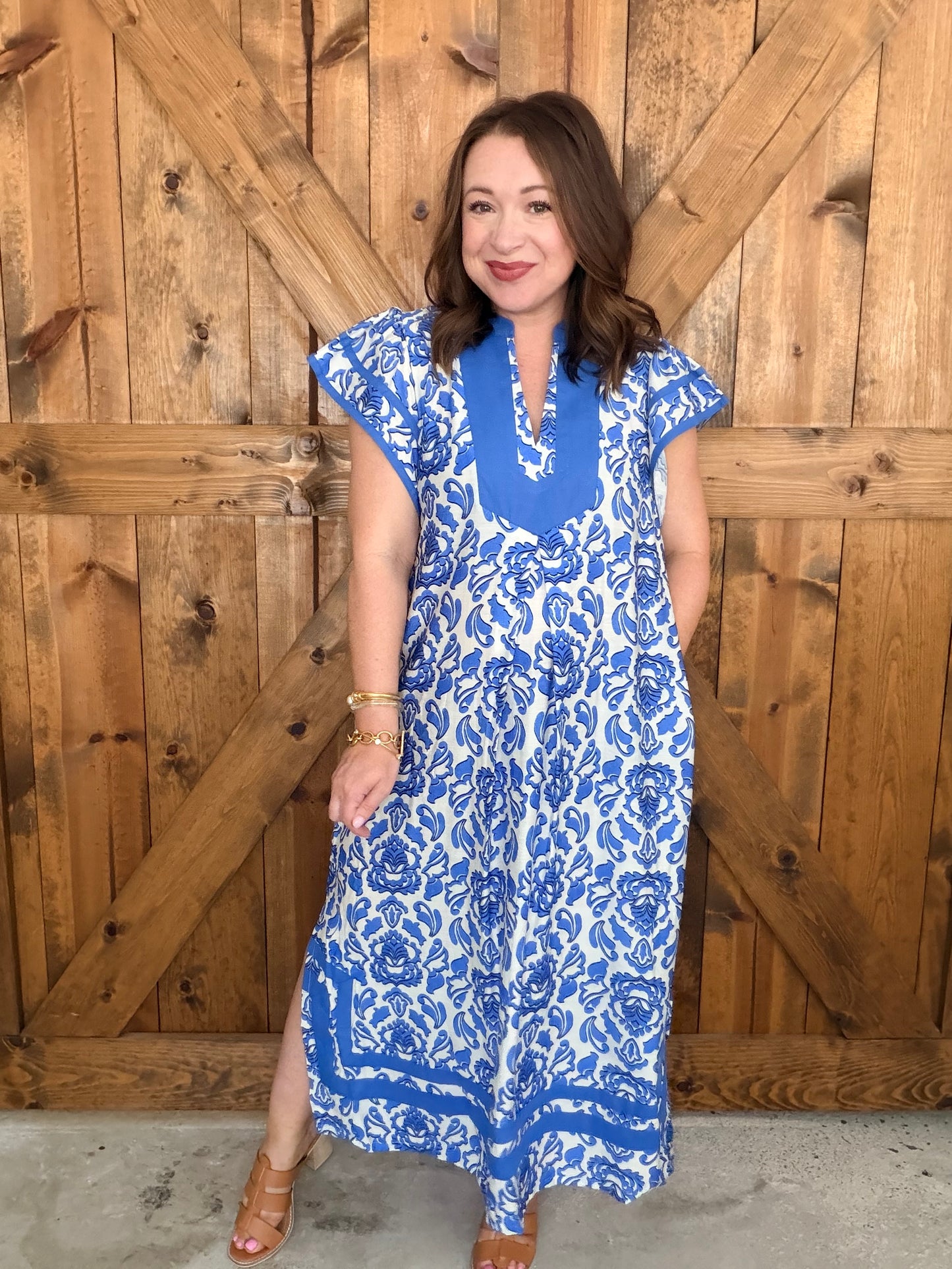 Blue Haven Midi Dress