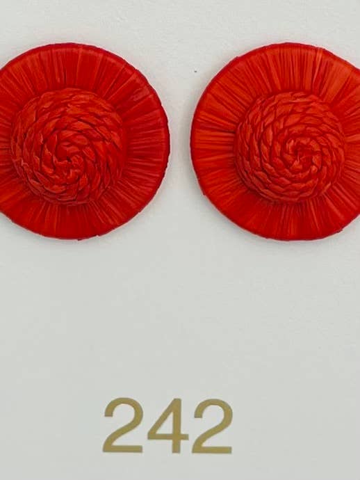 The Zadie Stud - Red