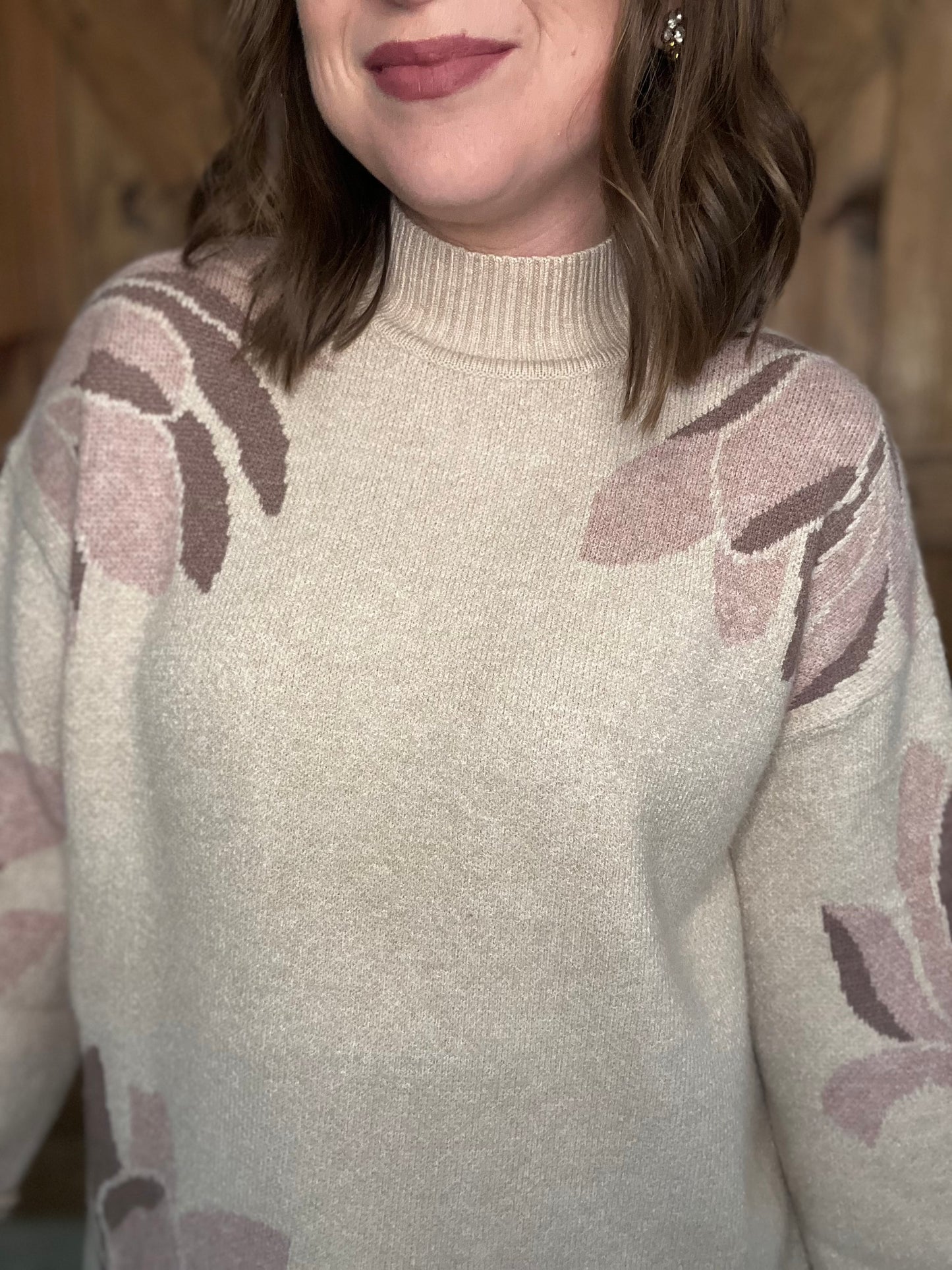She Is Love Sweater - Taupe