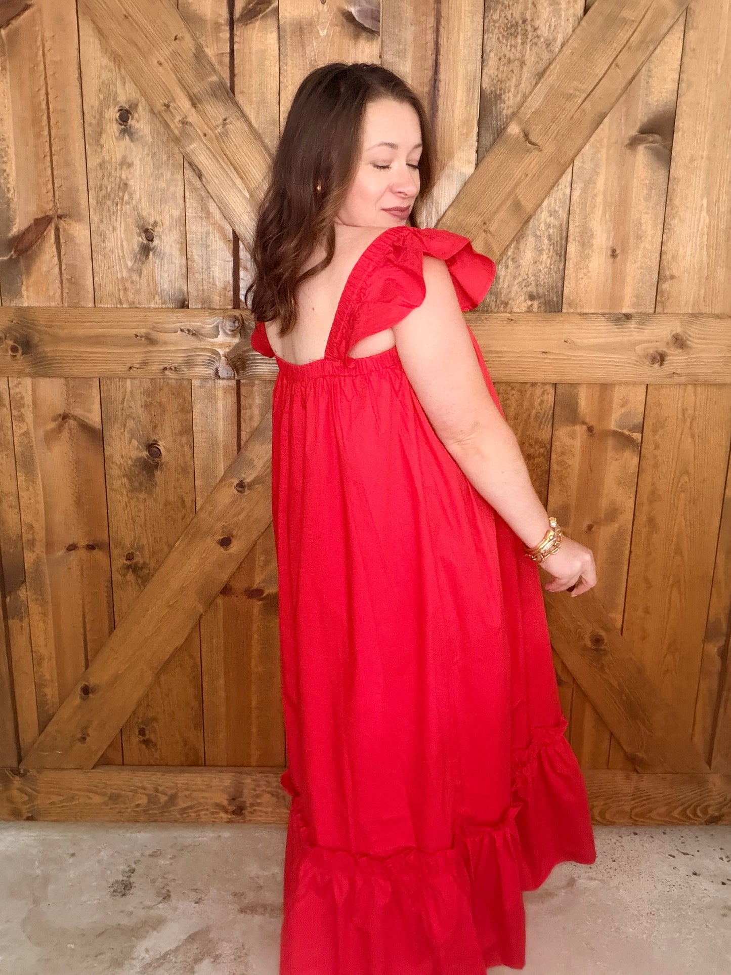 Red Hot Summer Dress