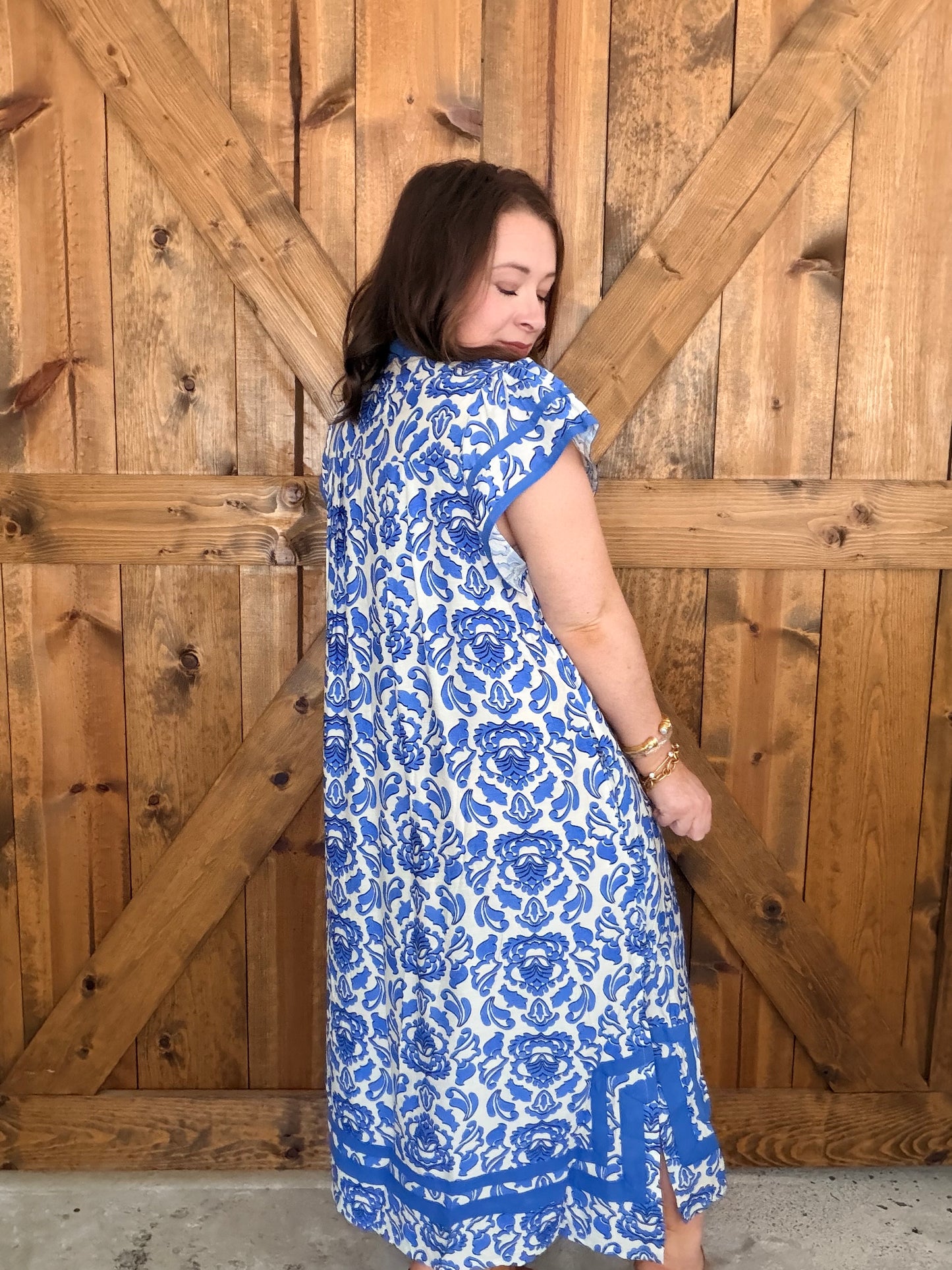 Blue Haven Midi Dress