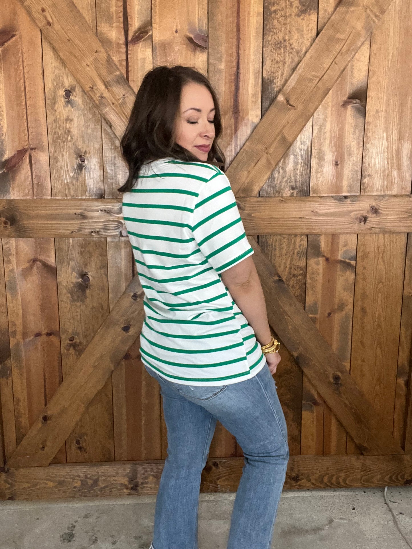 Conga Line Top - Green