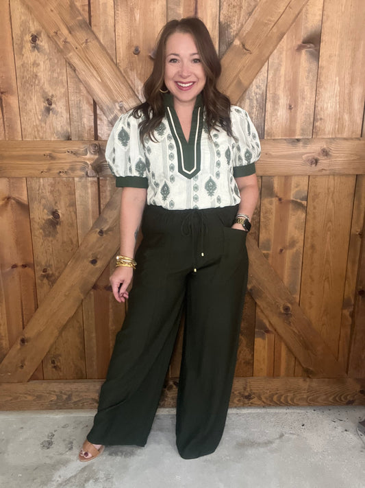 The Essential Pant - Olive