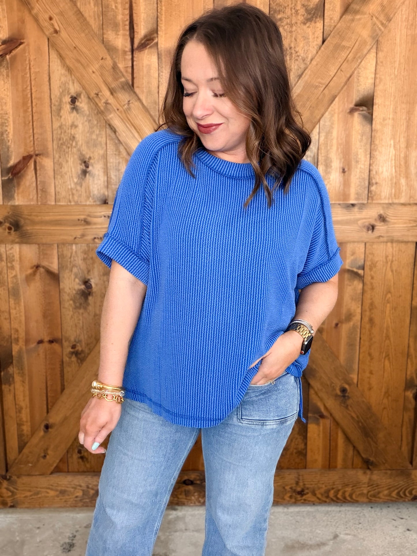 Must Have Basic Top - Blue