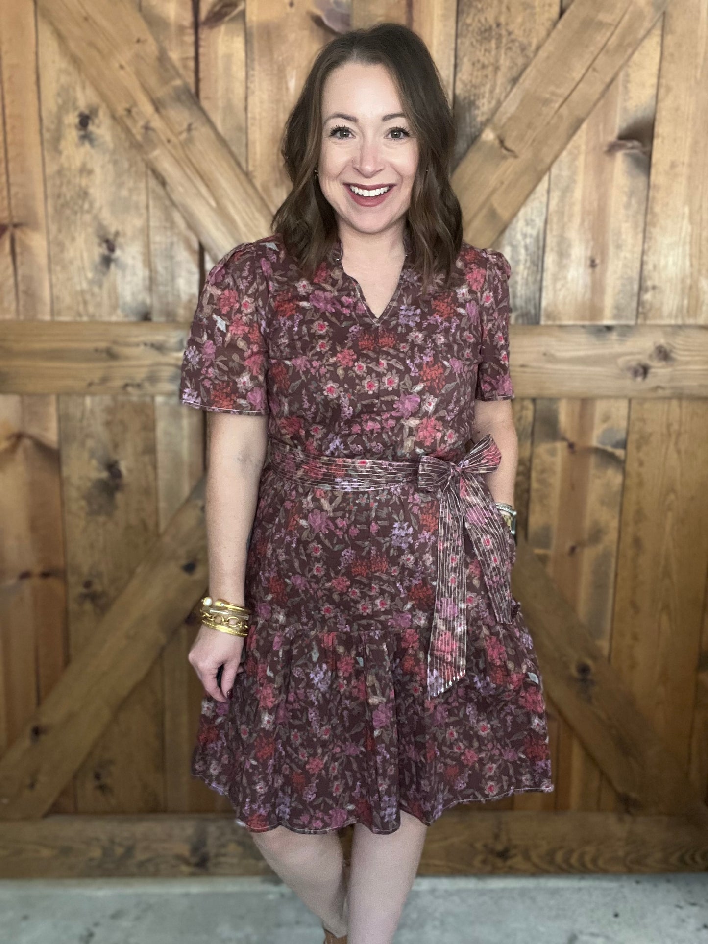 Lotta Love Dress - Brown