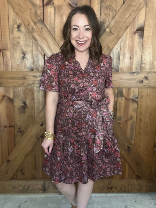 Lotta Love Dress - Brown