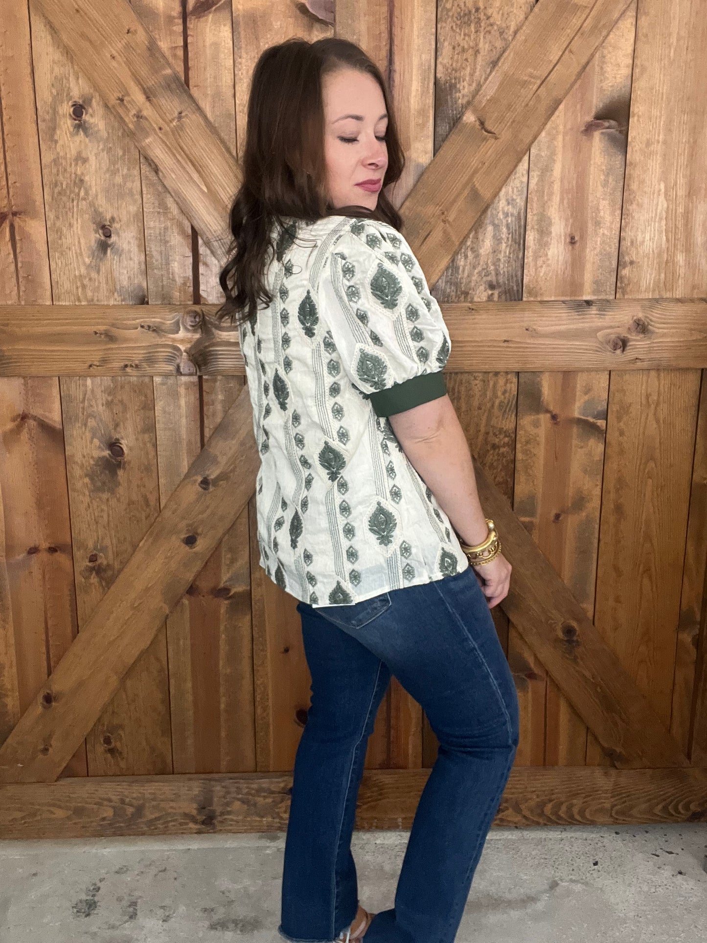 Wanderlust Top - Olive