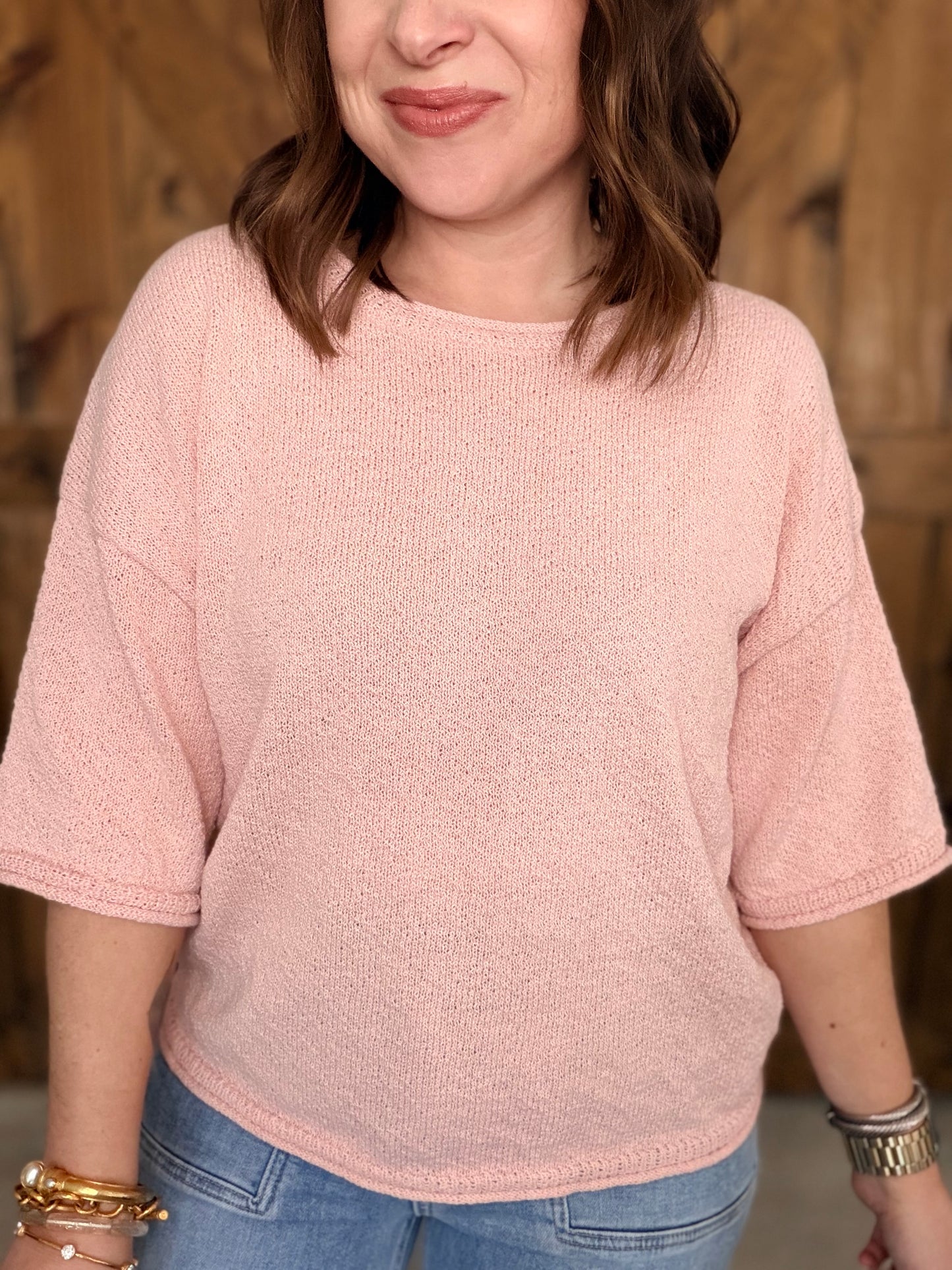 Bubbly Top - Lt Pink