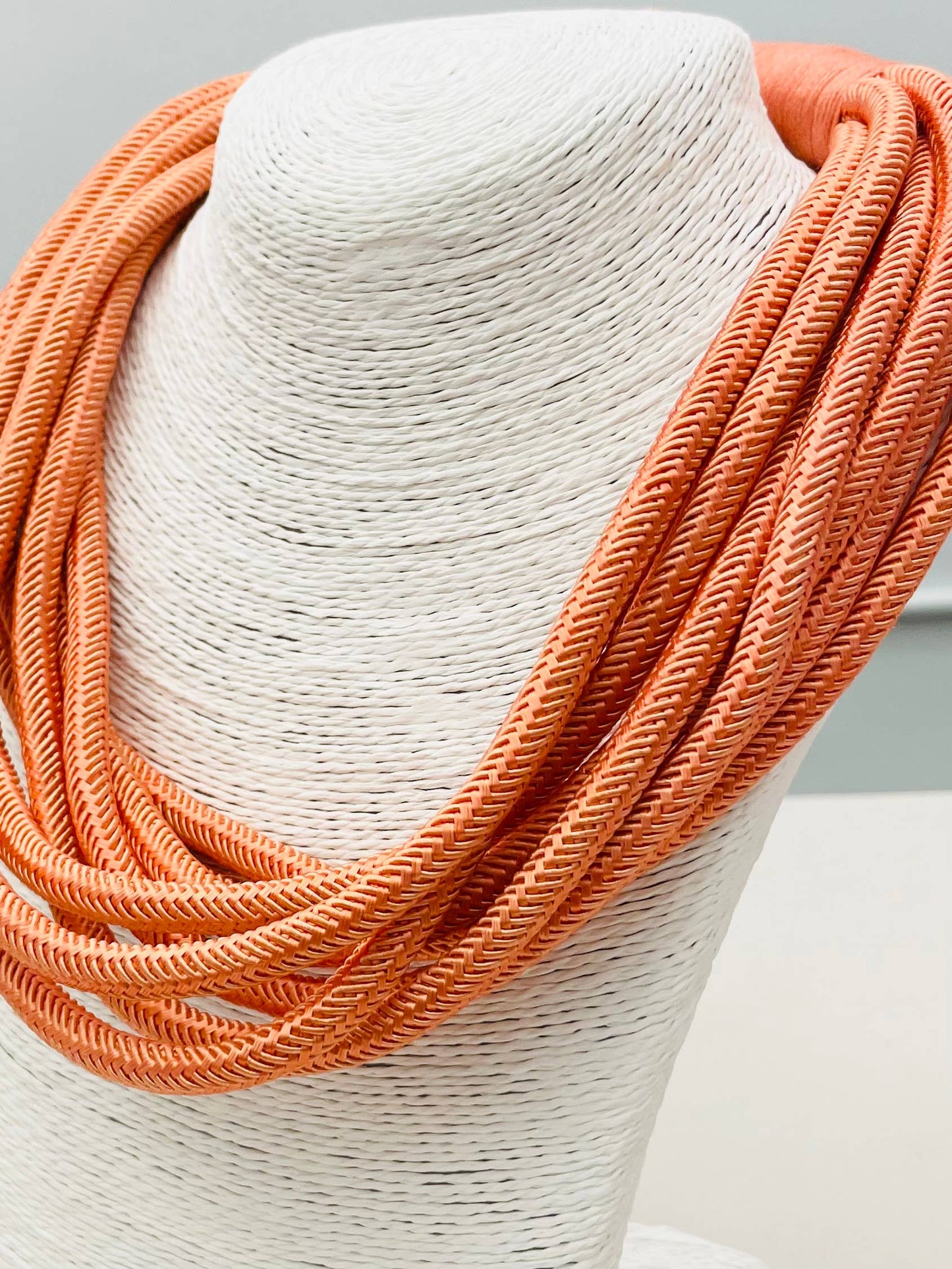 Slub Necklace - Peach