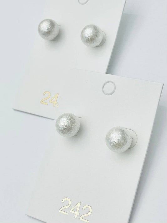 Mini Mache' Stud - White