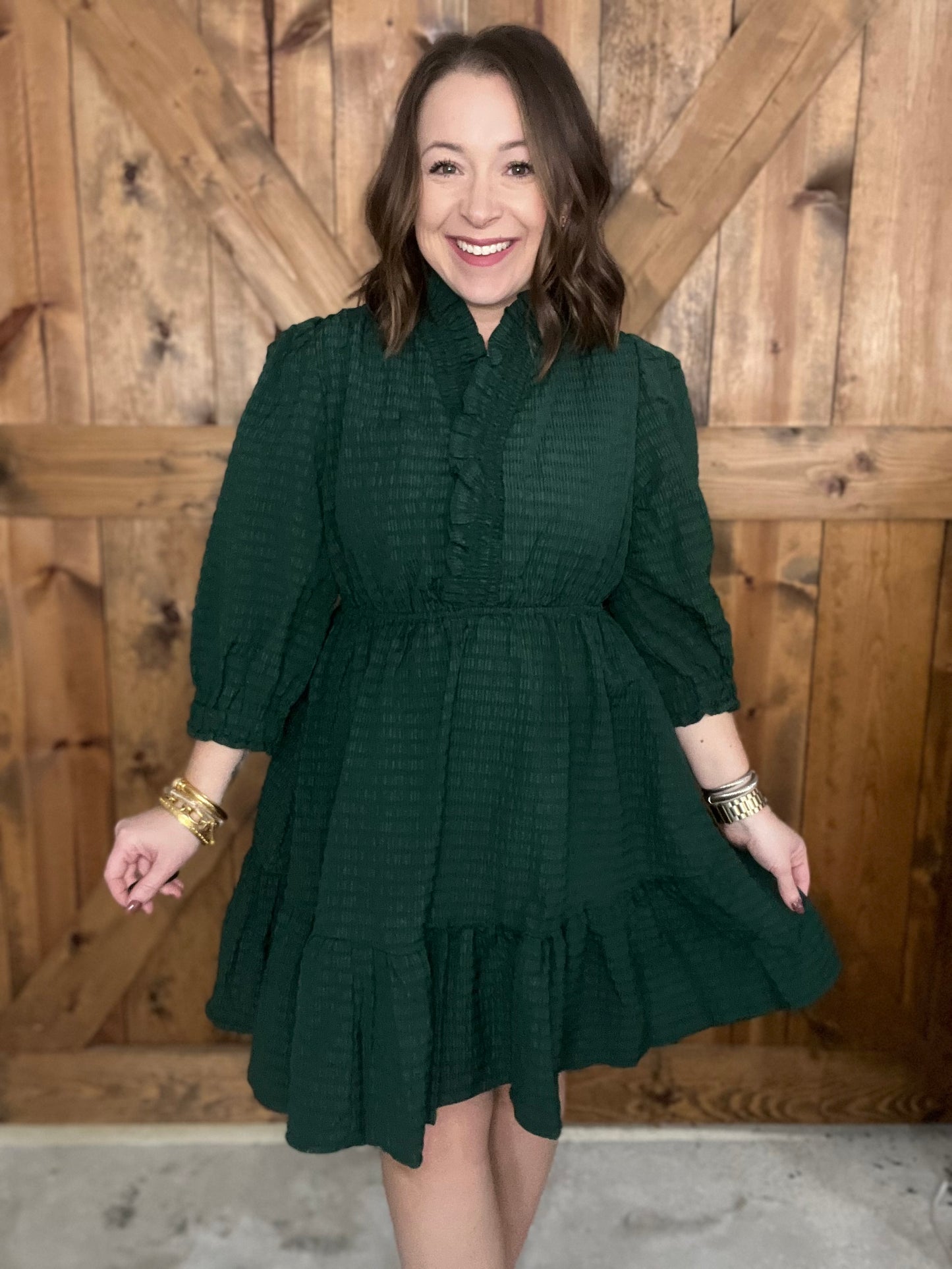 Evergreen Dress - Green