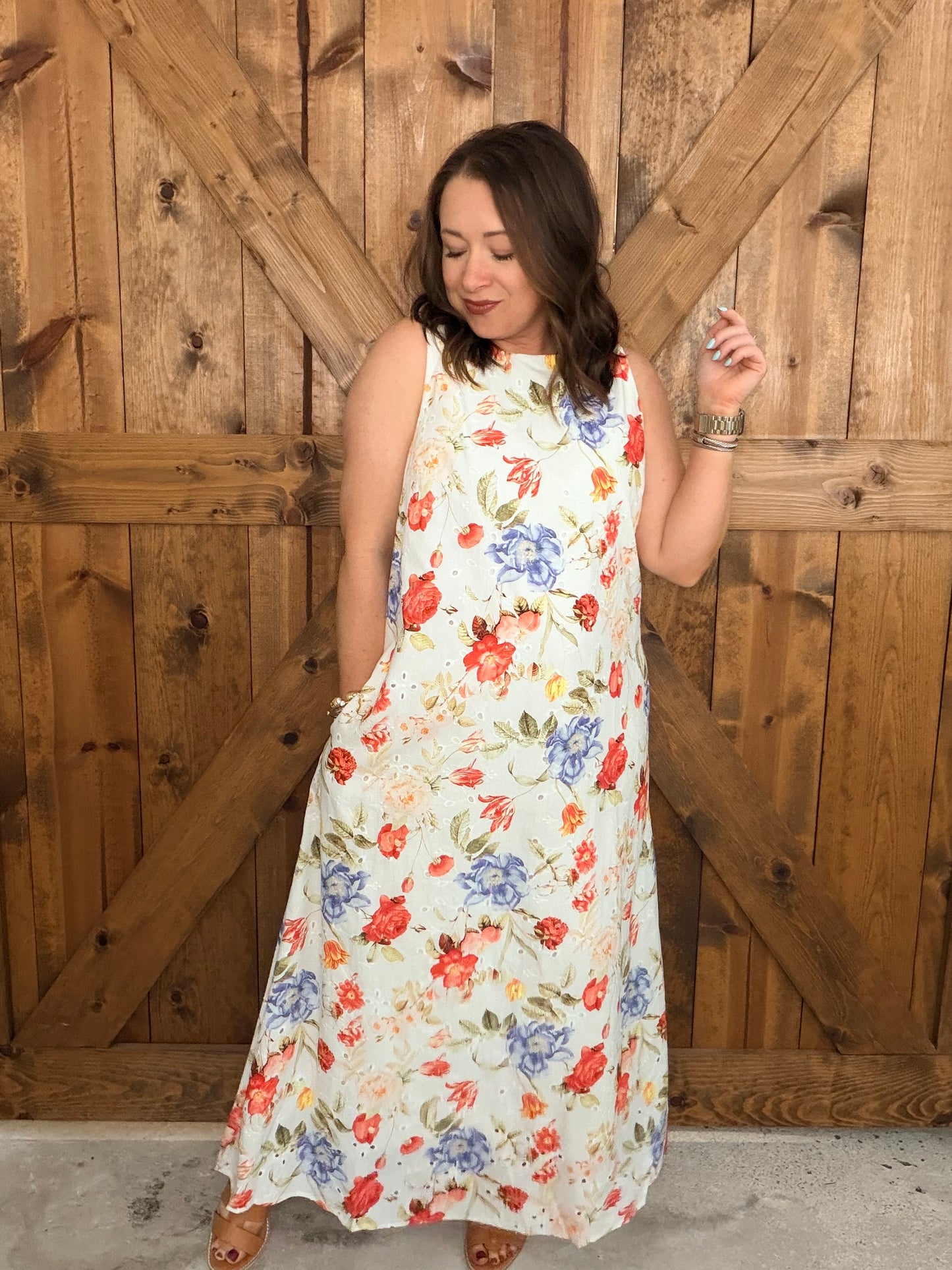 Secret Garden Midi Dress
