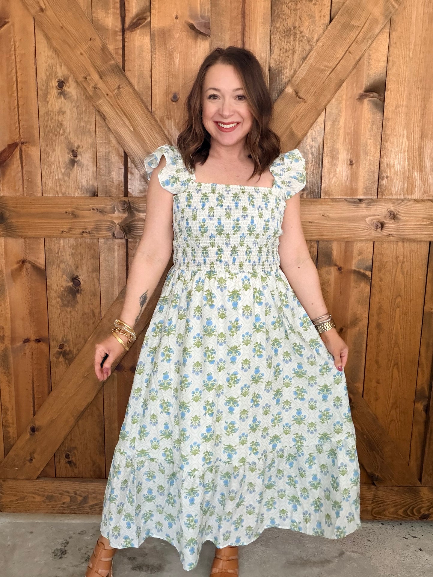 So Easy Dress - Blue Multi