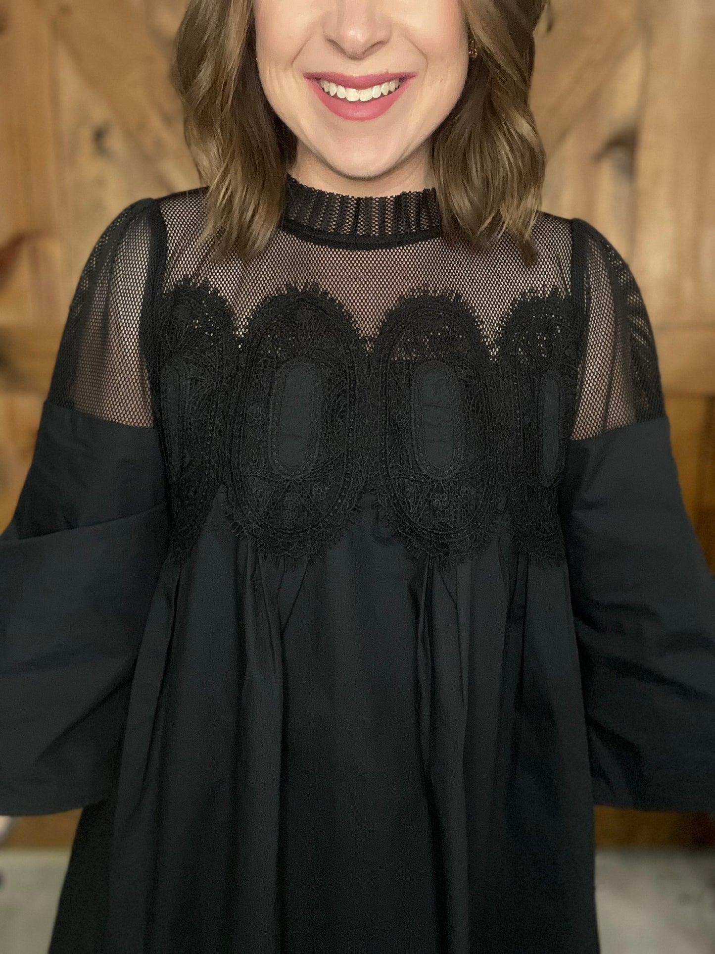 Meet Me at Midnight Dress - Black