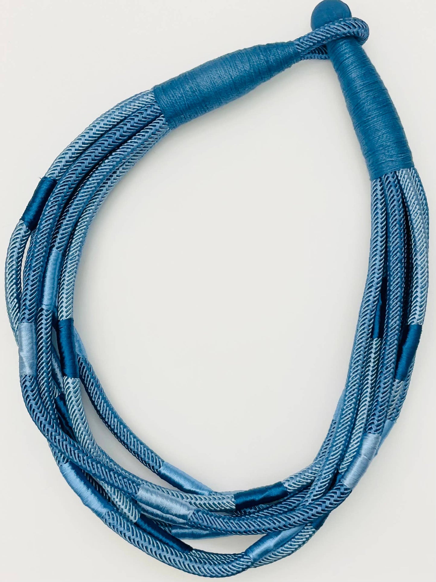 Slub Necklace - Cobalt/Navy