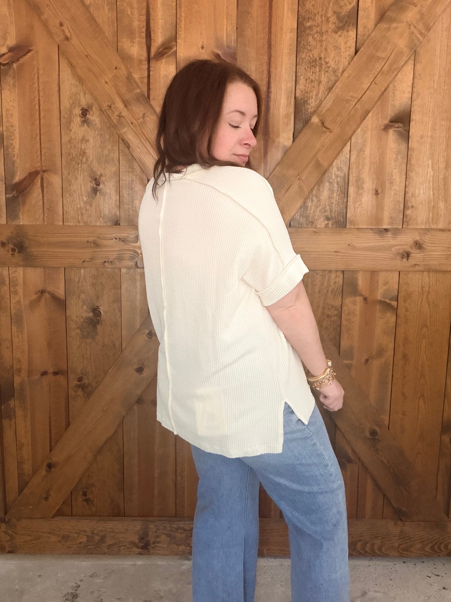 Must Have Basic Top - Cream
