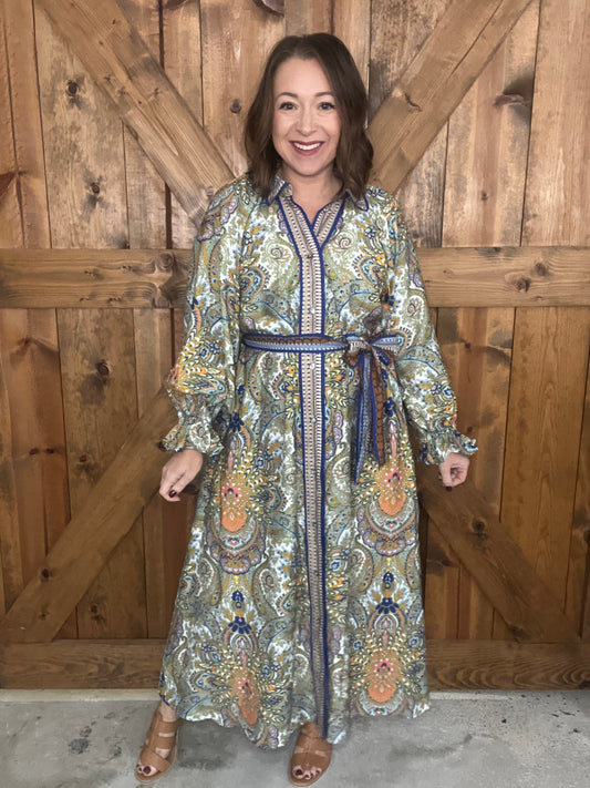 Hidden Gem Dress - Navy