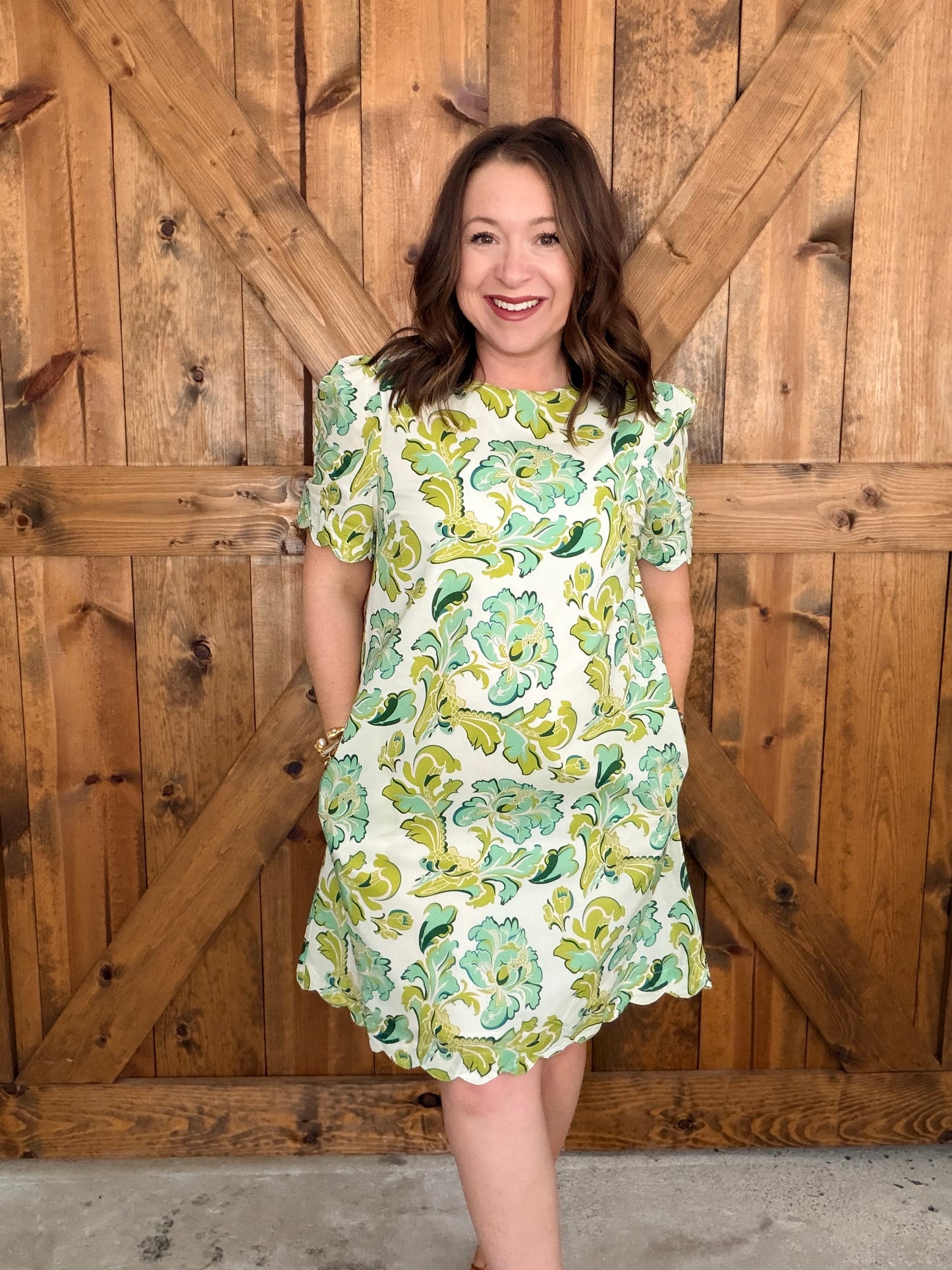 Willow Green Dress