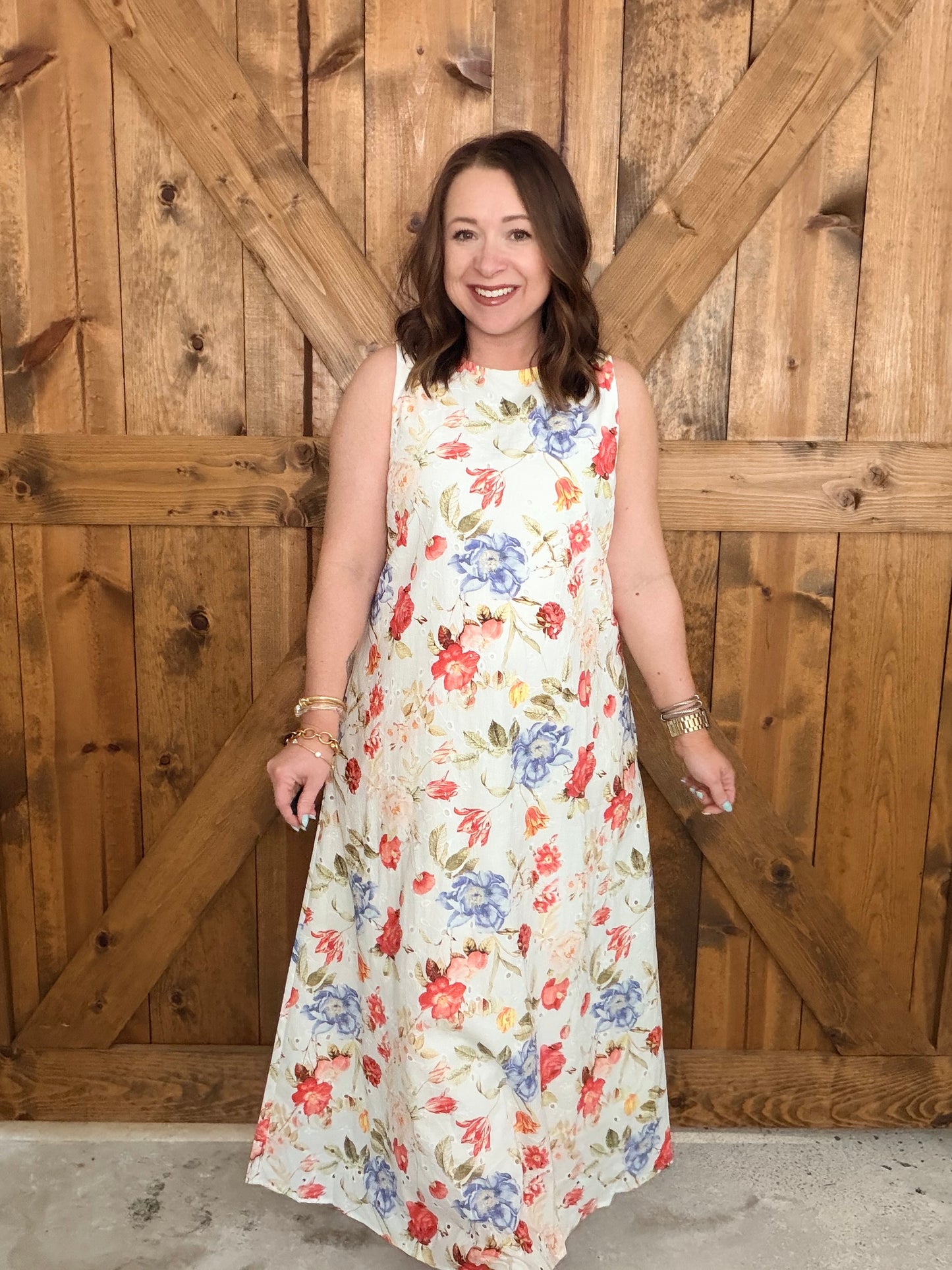 Secret Garden Midi Dress