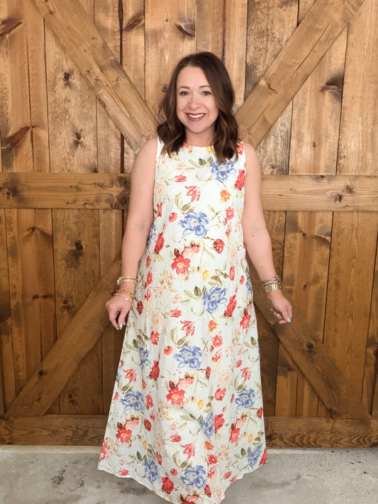 Secret Garden Midi Dress