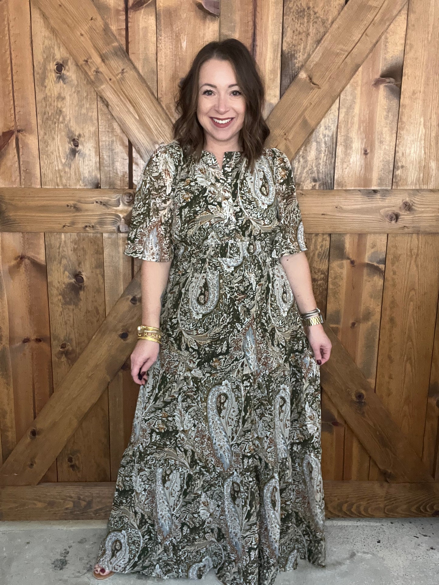 Last To Know Dress - Olive