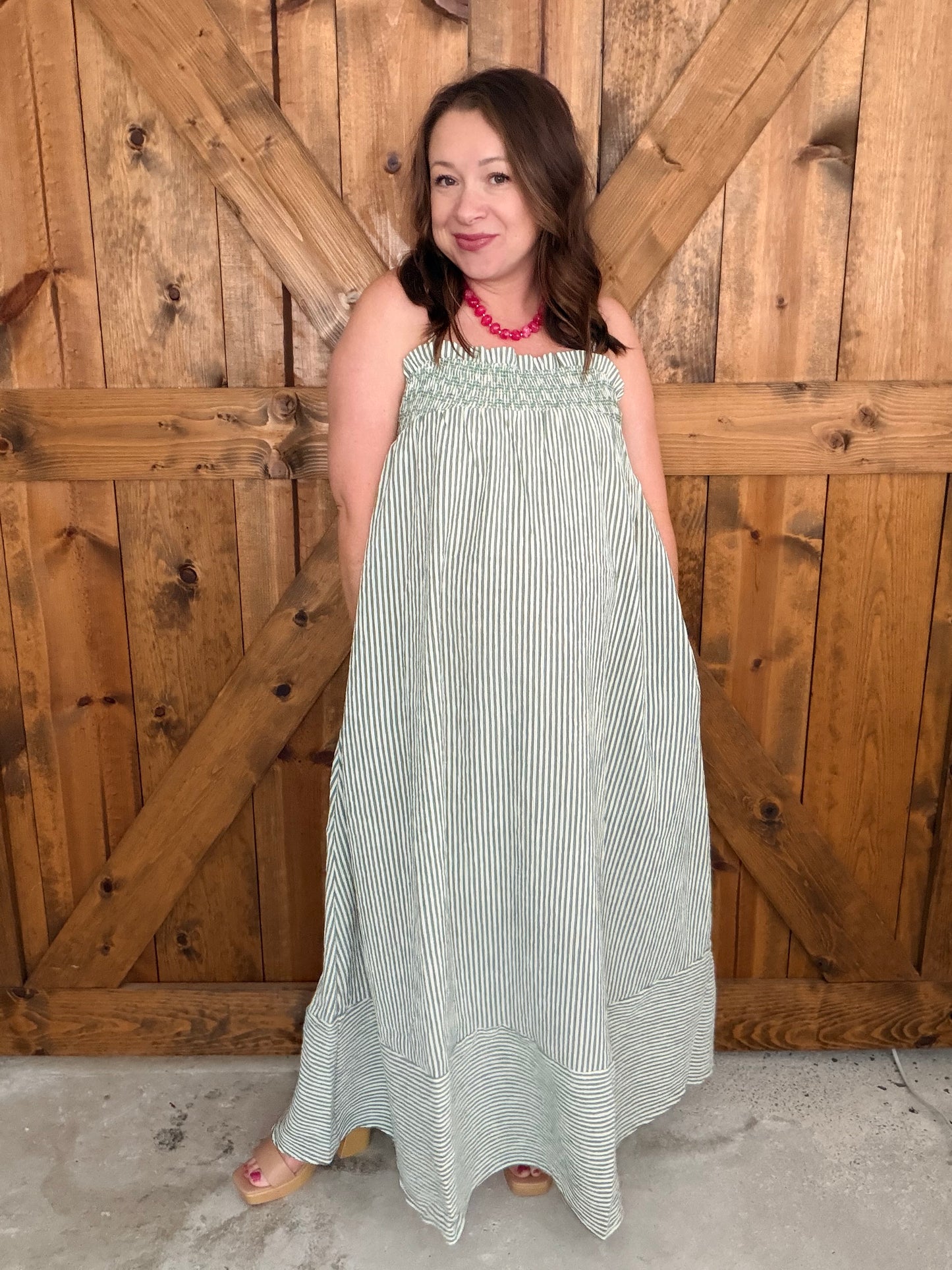 The Sea Glass Maxi Dress