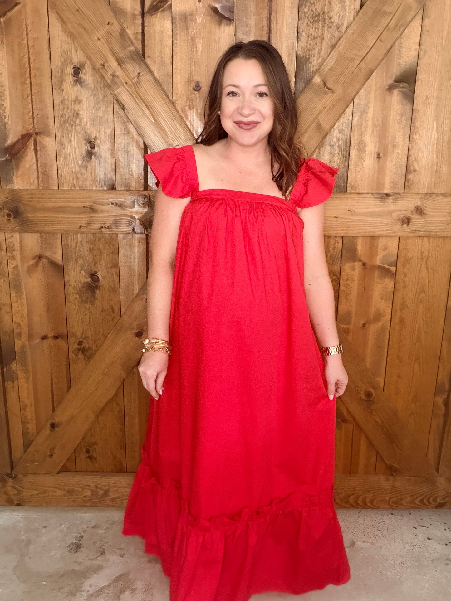 Red Hot Summer Dress
