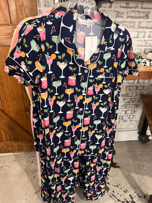 Fizz the Season Pajama Set