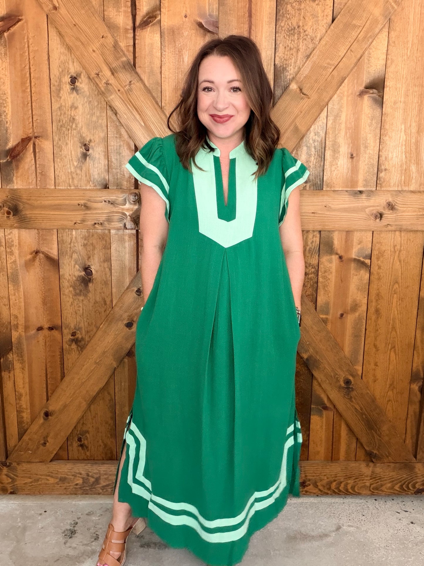 Emerald Ease Dress