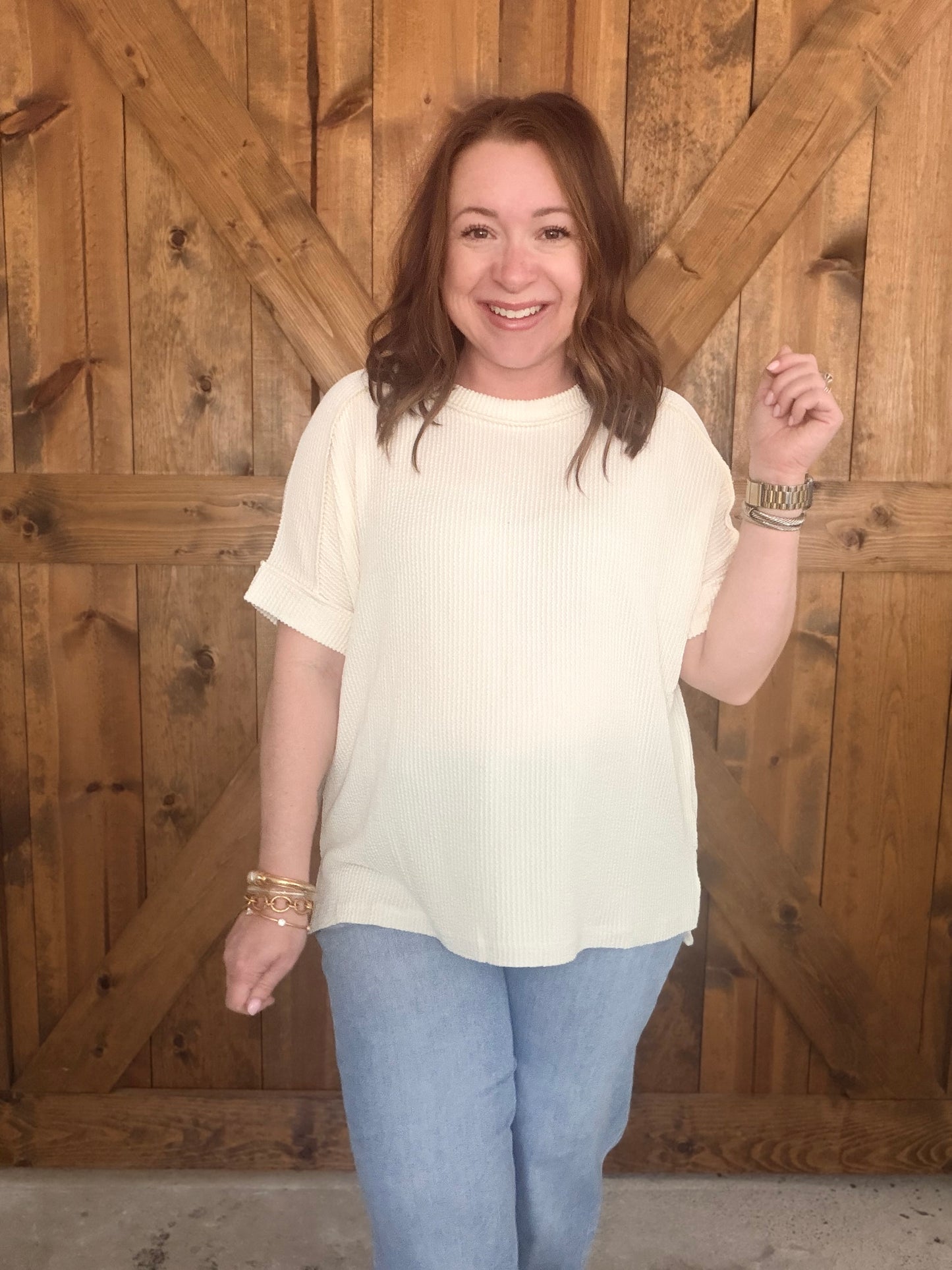 Must Have Basic Top - Cream