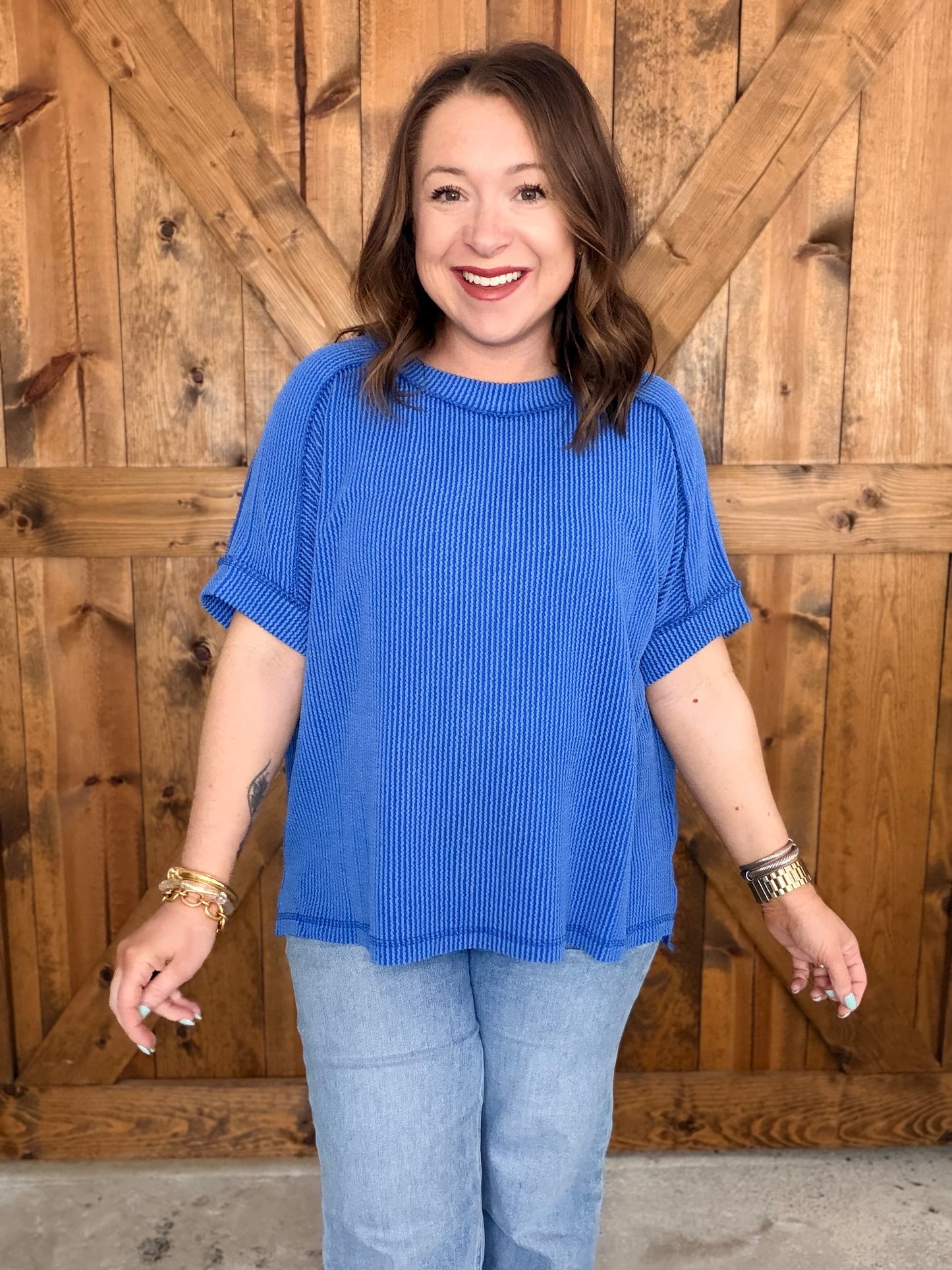 Must Have Basic Top - Blue