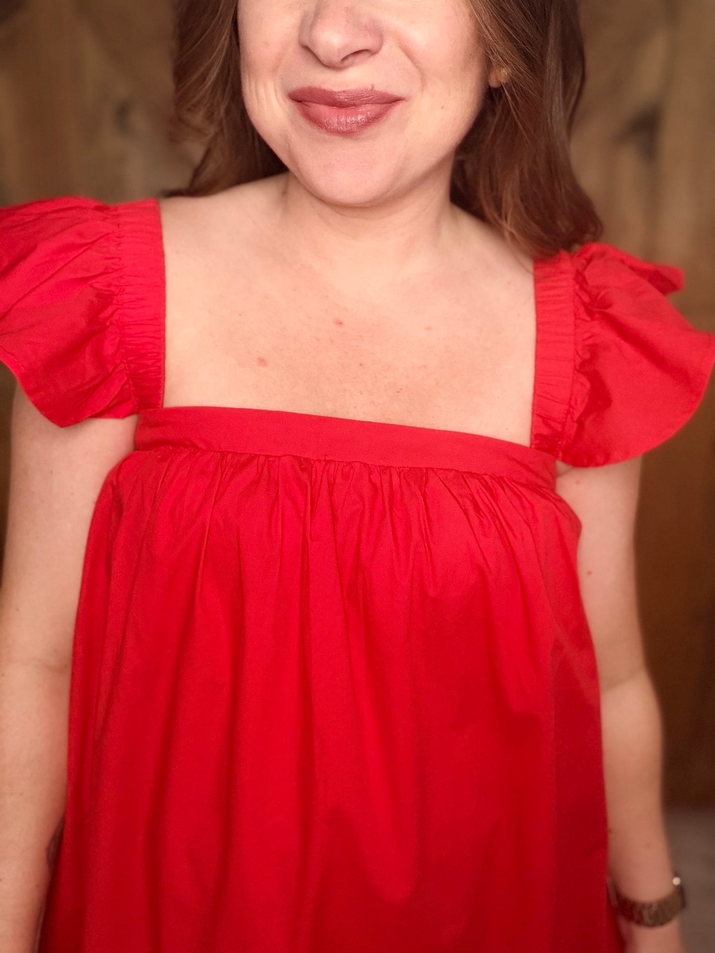 Red Hot Summer Dress
