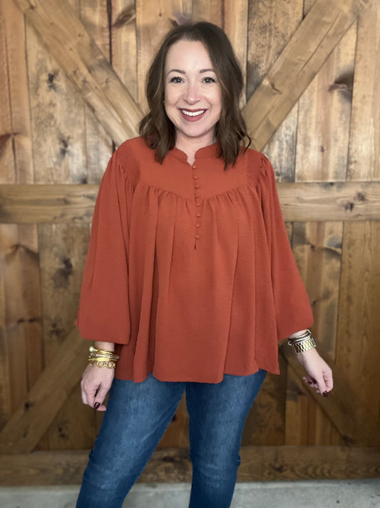 Blessings Top - Spice