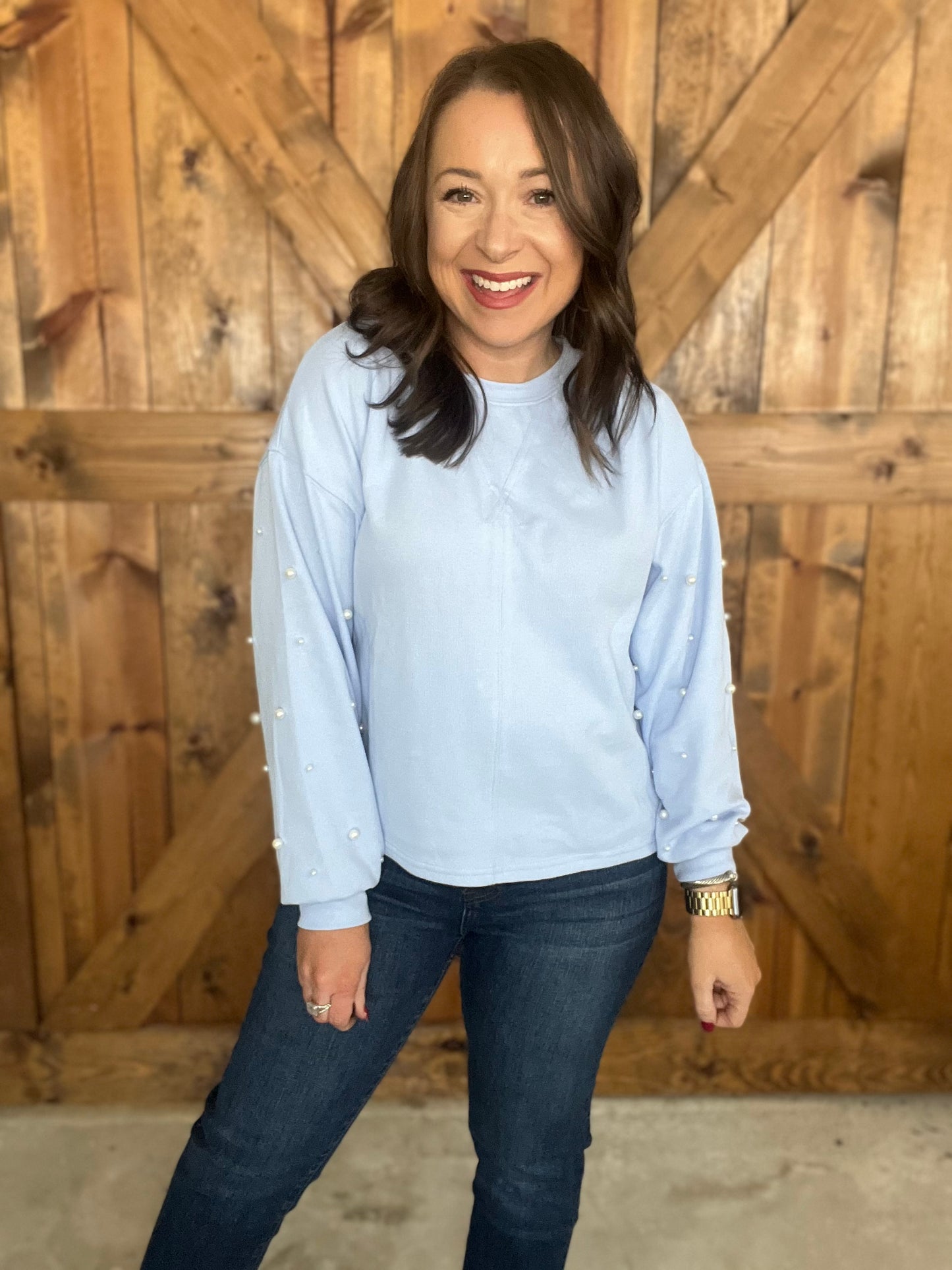 Fancy That Top - Blue