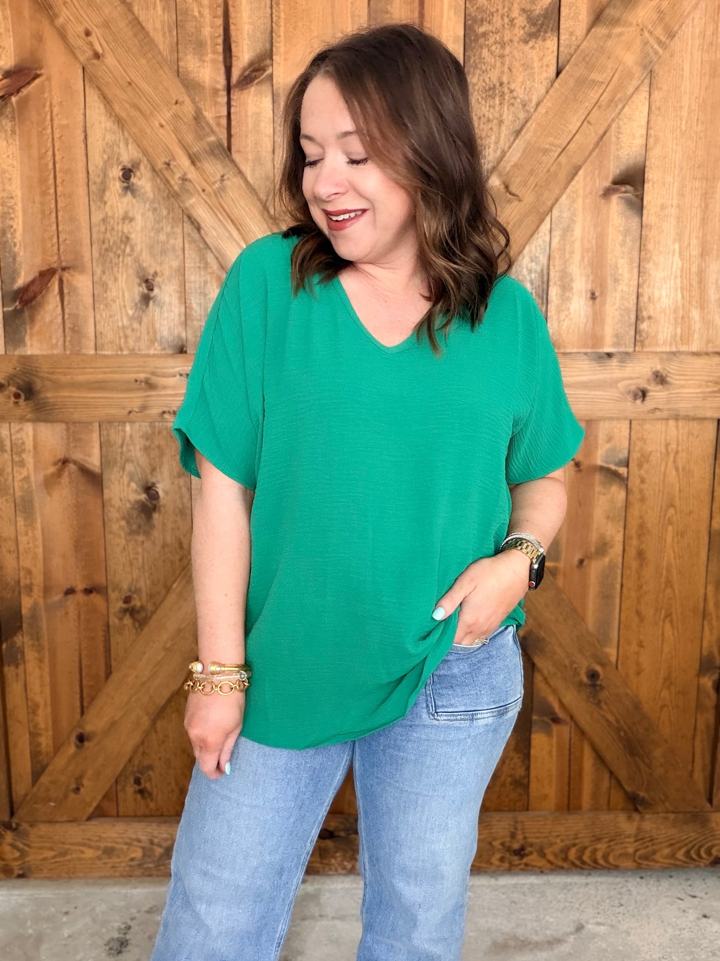 The Go-To Top - Green