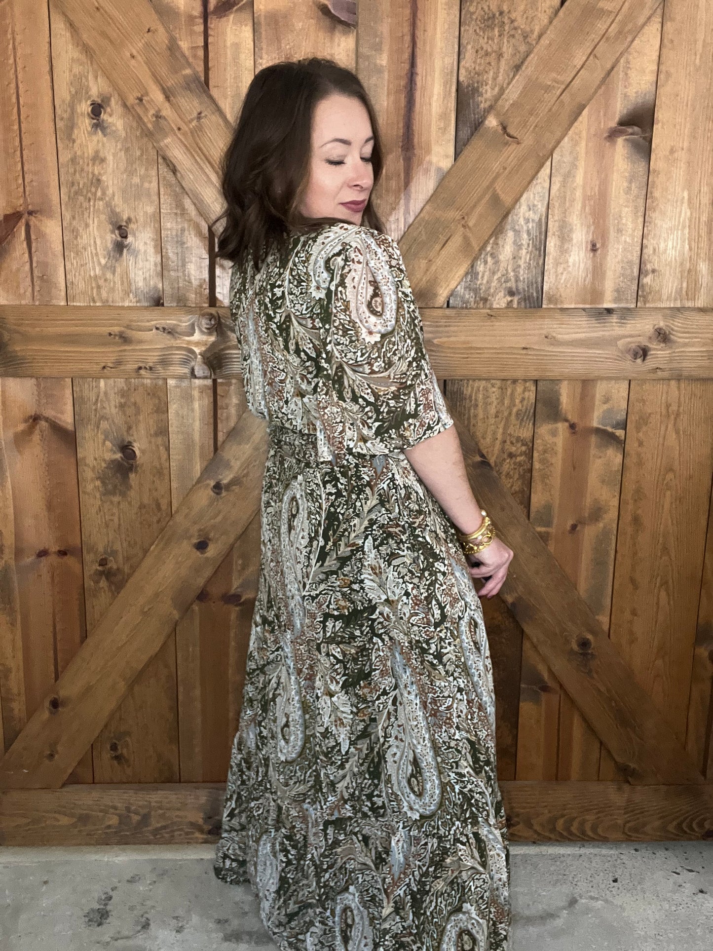 Last To Know Dress - Olive