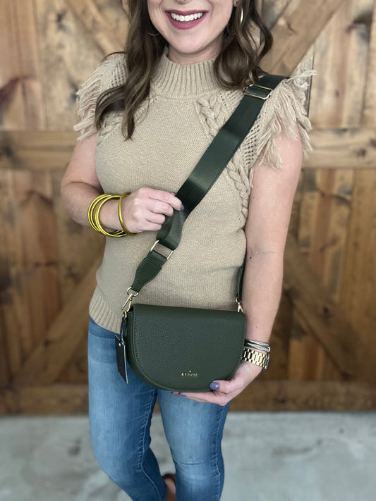 Luna Crossbody - Olive