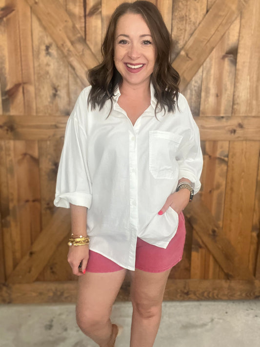 The Weekend Top - White