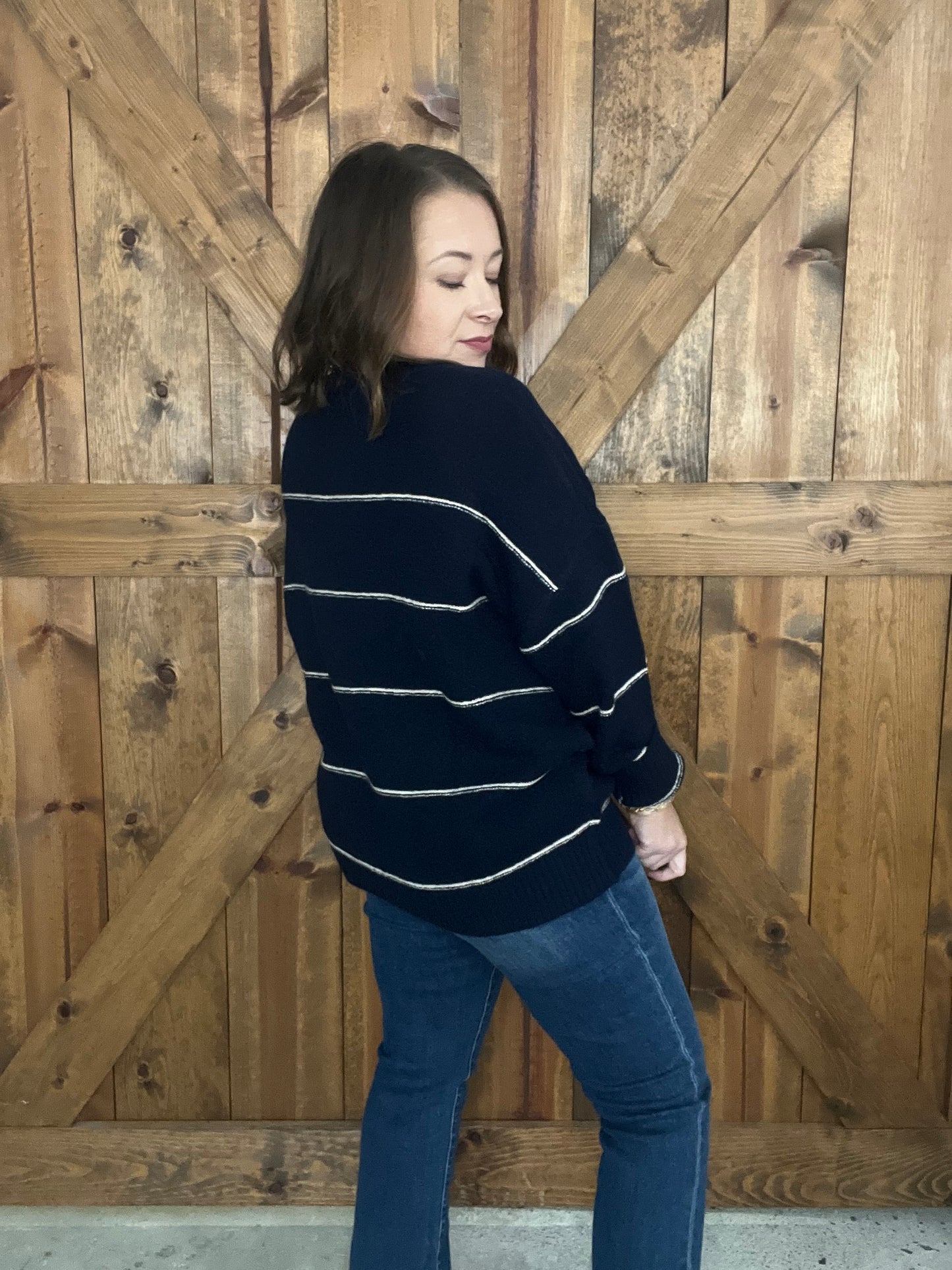 By and By Sweater - Navy