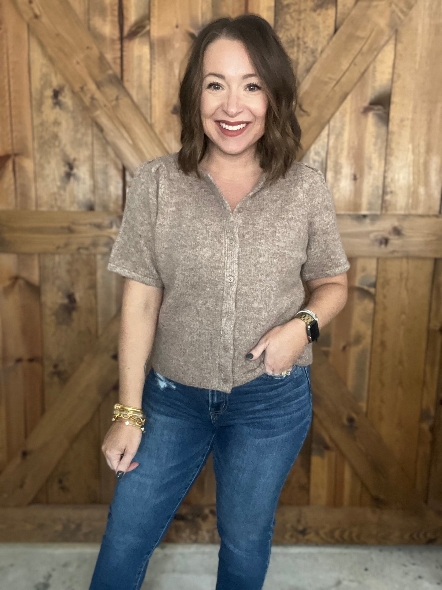 Prim + Proper Sweater - Mocha