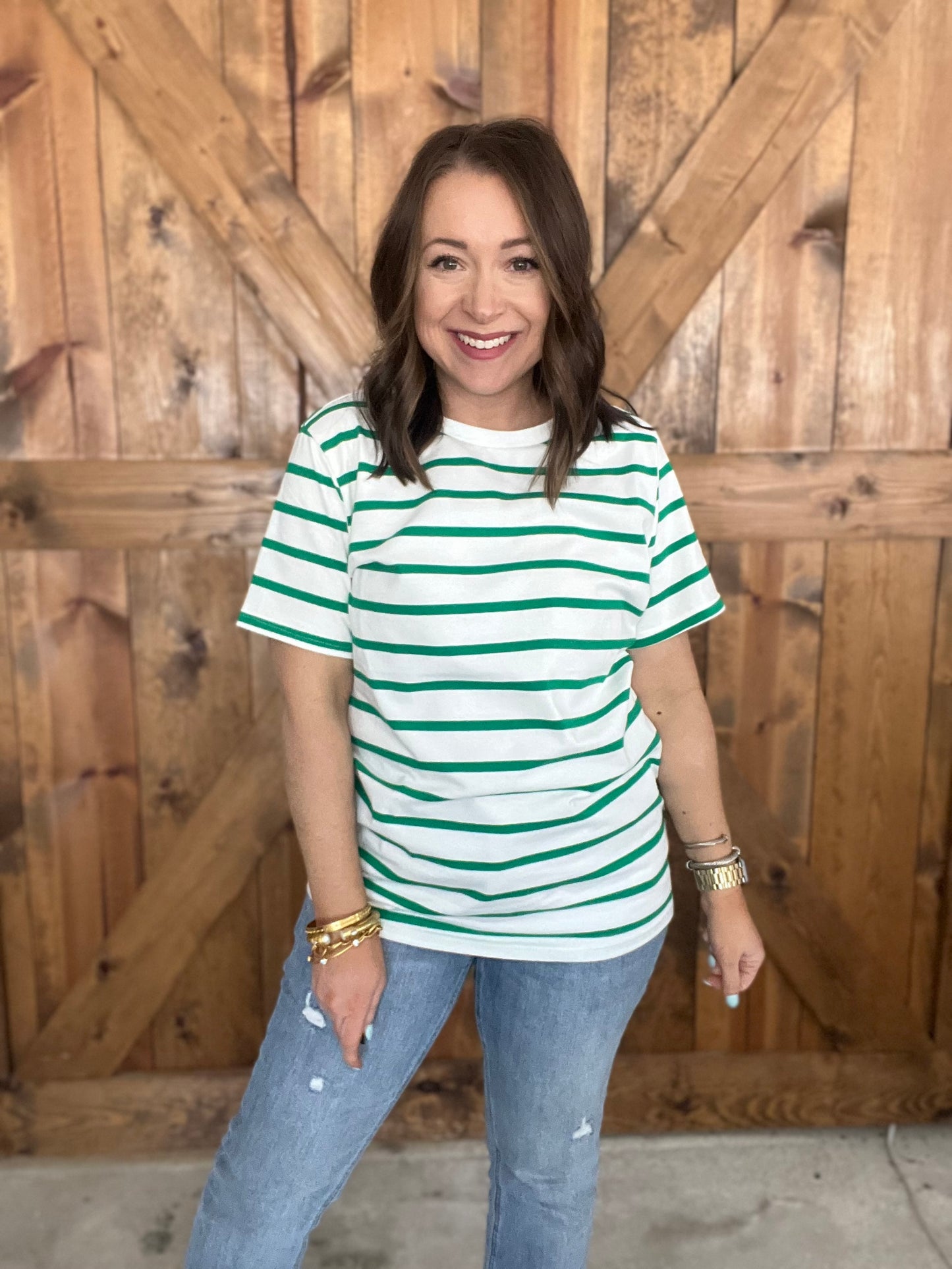 Conga Line Top - Green