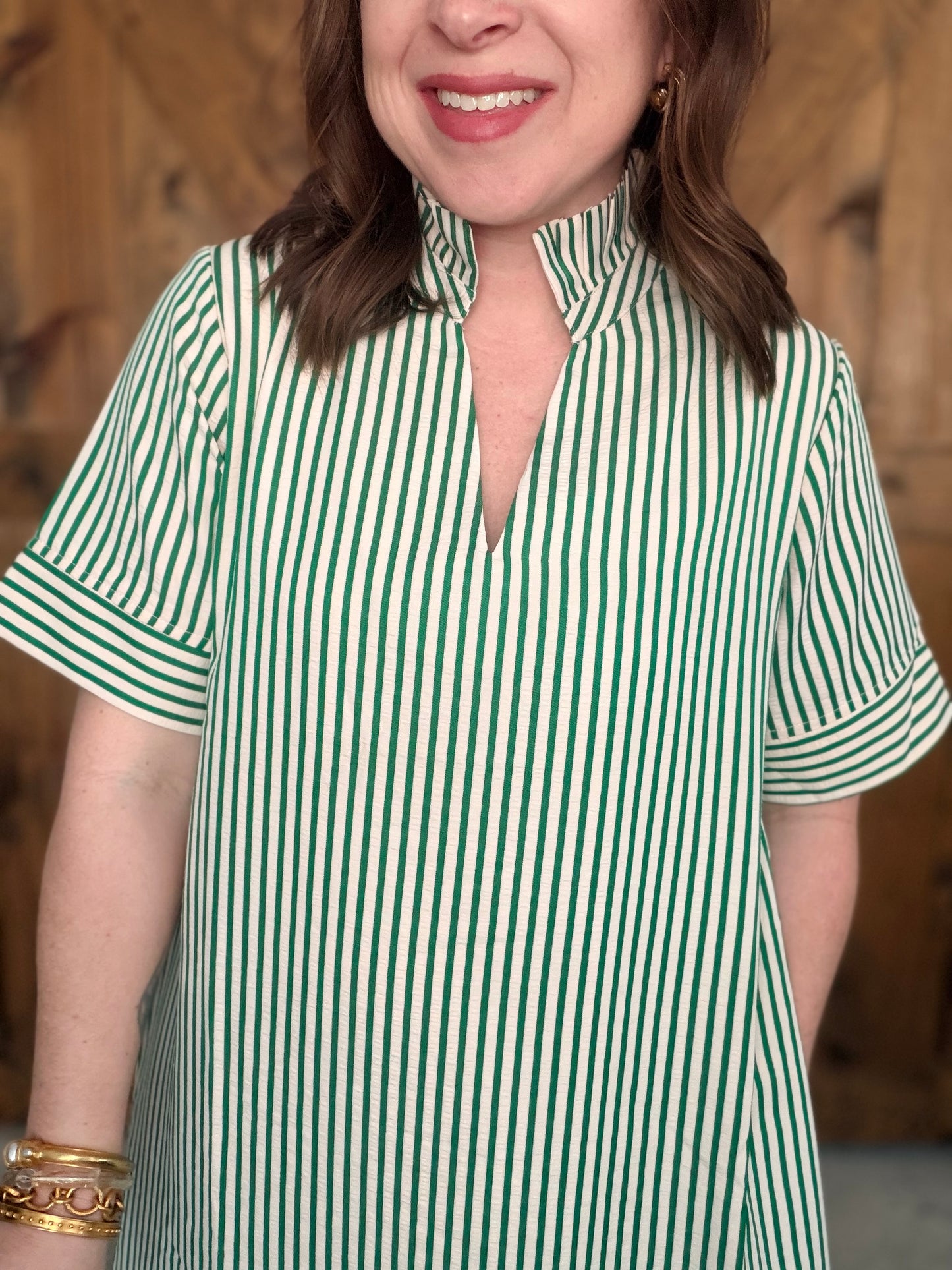 Southern Stripe Midi Dress