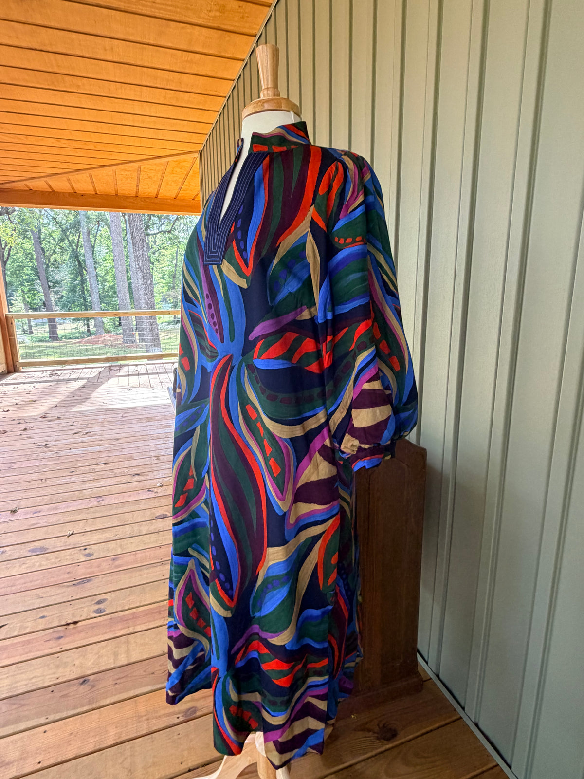 In Full Color Midi Dress