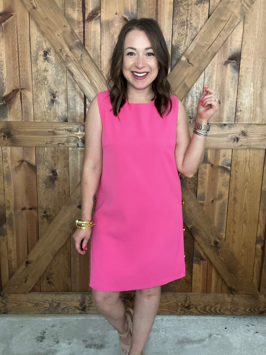 Uptown Girl Dress - H Pink