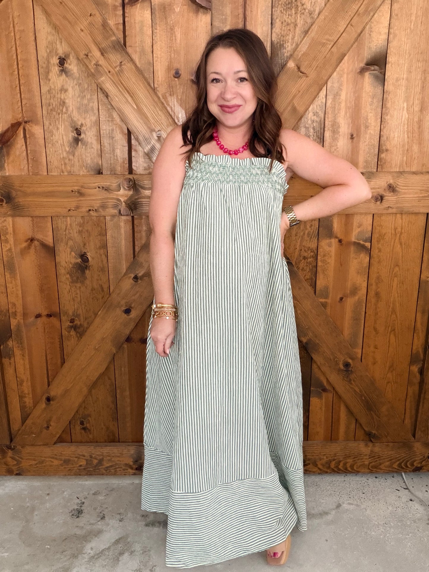 The Sea Glass Maxi Dress