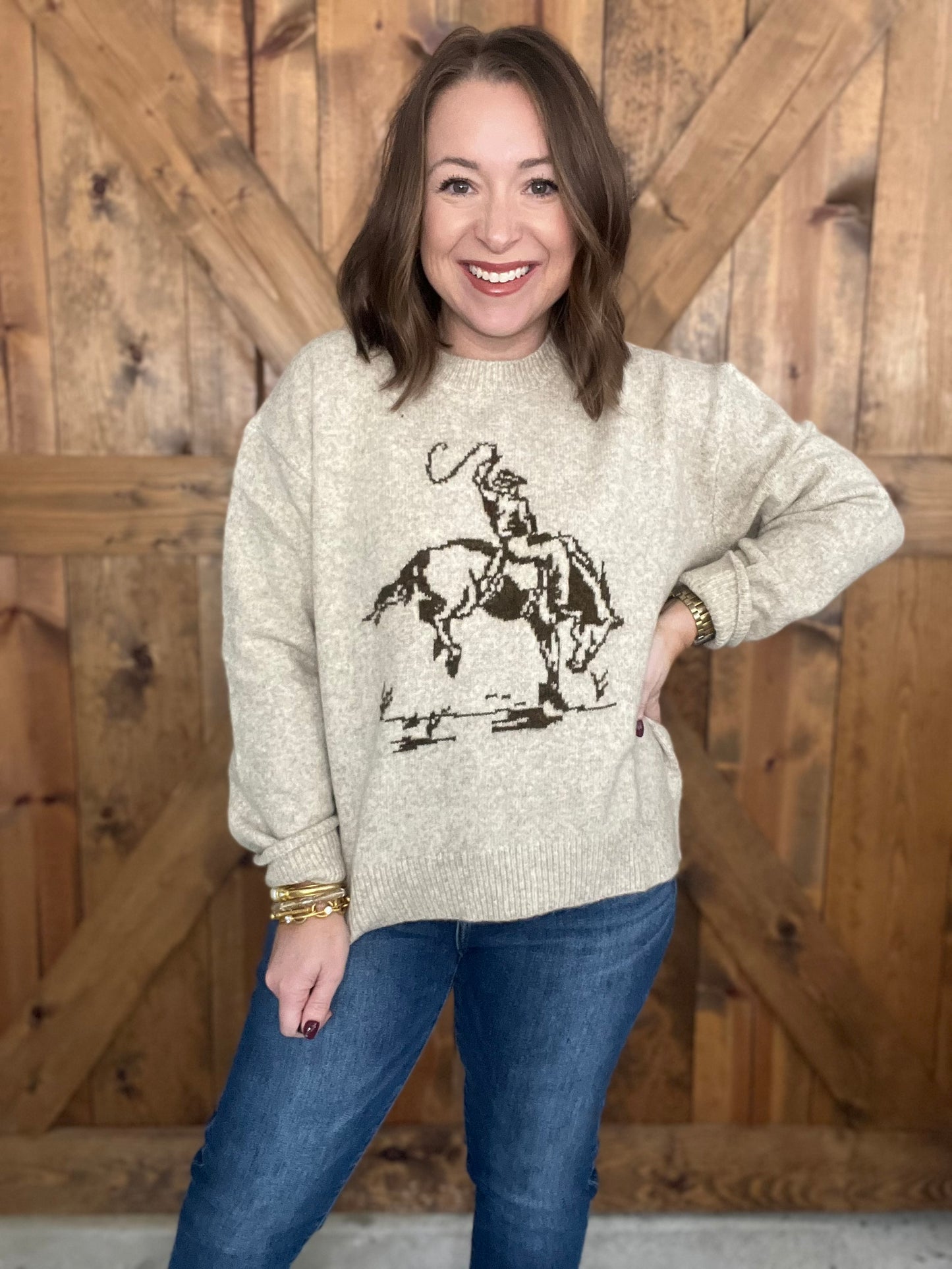 Giddy Up Sweater