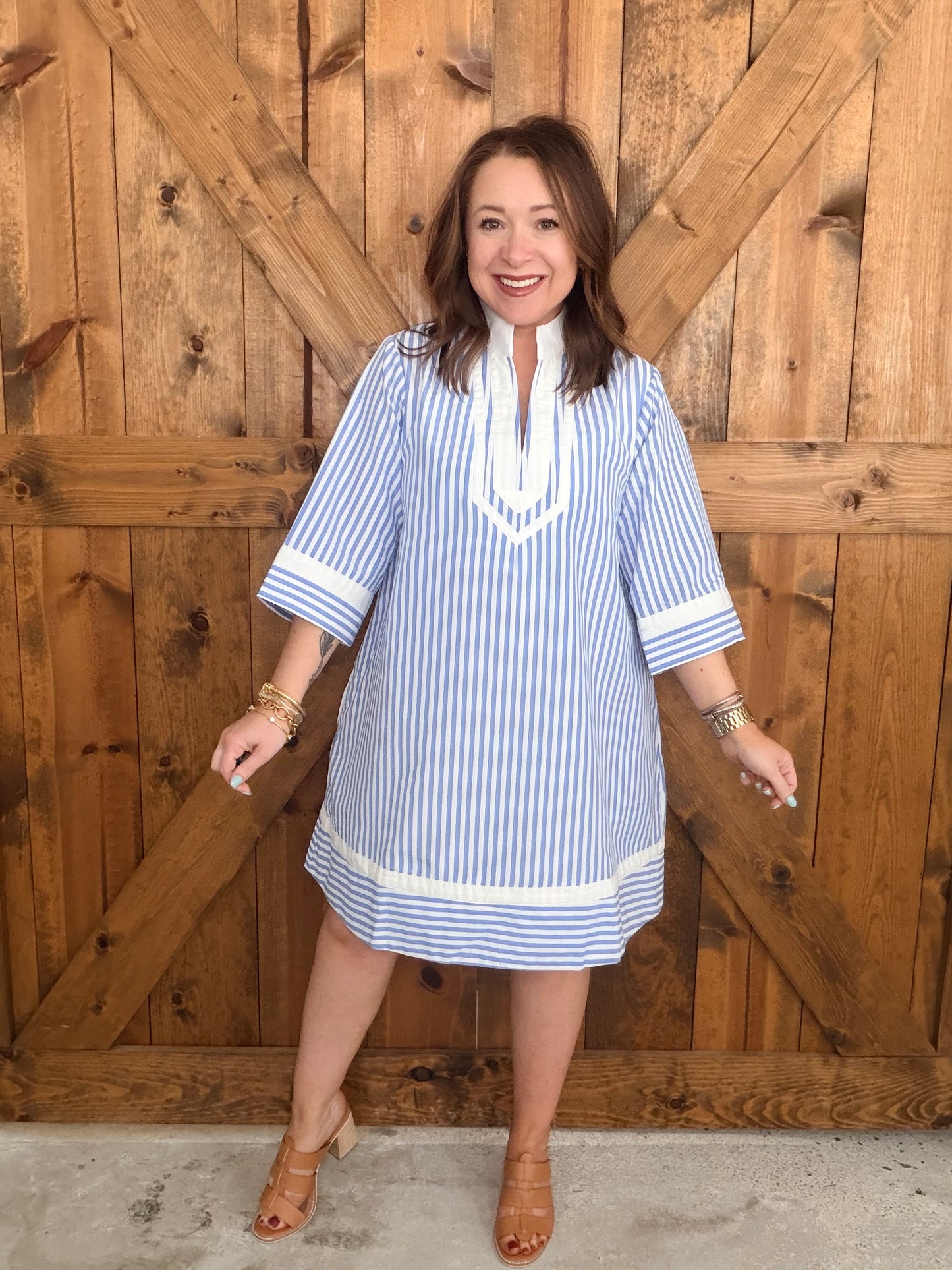 Harbor Stripe Dress